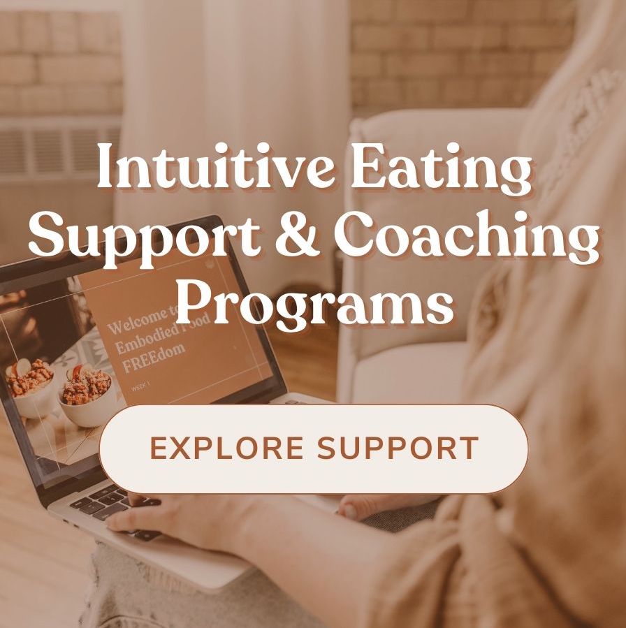 Intuitive Eating Support and Coaching Programs - Explore Support
